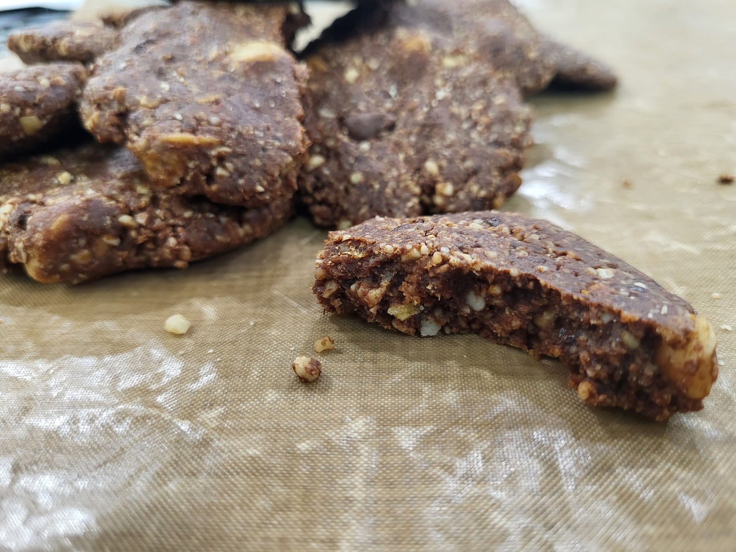 Double cacao cookies